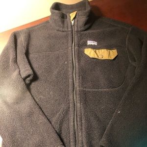 Patagonia Boys Size 8 Fleece Zip Up